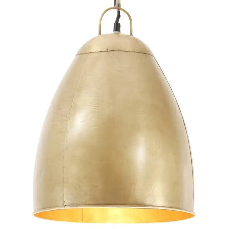 Hanglamp met witte coating voor woonkamer en eetkamer interieur - Koper / Ø 32 cm / 1 - Lampen