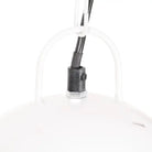 Hanglamp met witte coating voor woonkamer en eetkamer interieur - Lampen