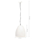 Hanglamp met witte coating voor woonkamer en eetkamer interieur - Lampen