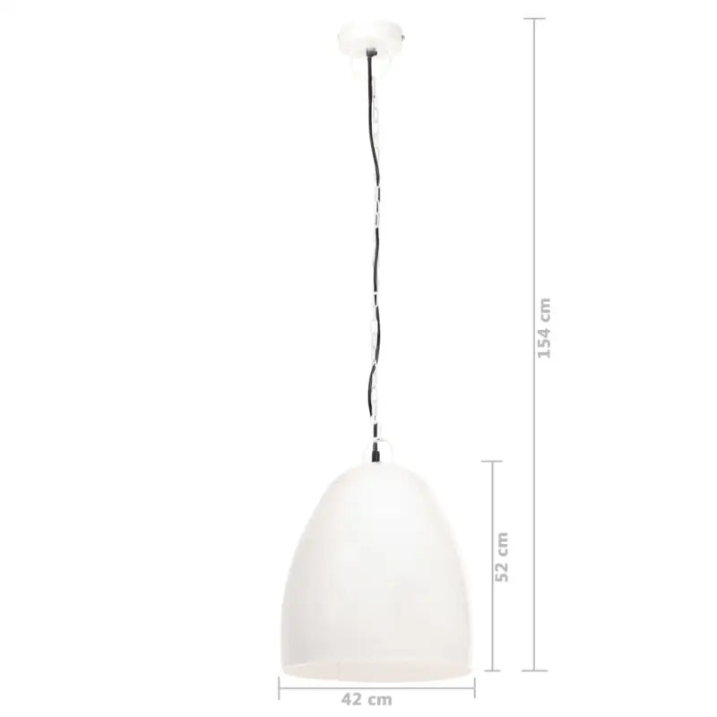 Hanglamp met witte coating voor woonkamer en eetkamer interieur - Lampen