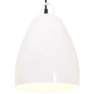 Hanglamp met witte coating voor woonkamer en eetkamer interieur - Wit / Ø 32 cm / 1 - Lampen