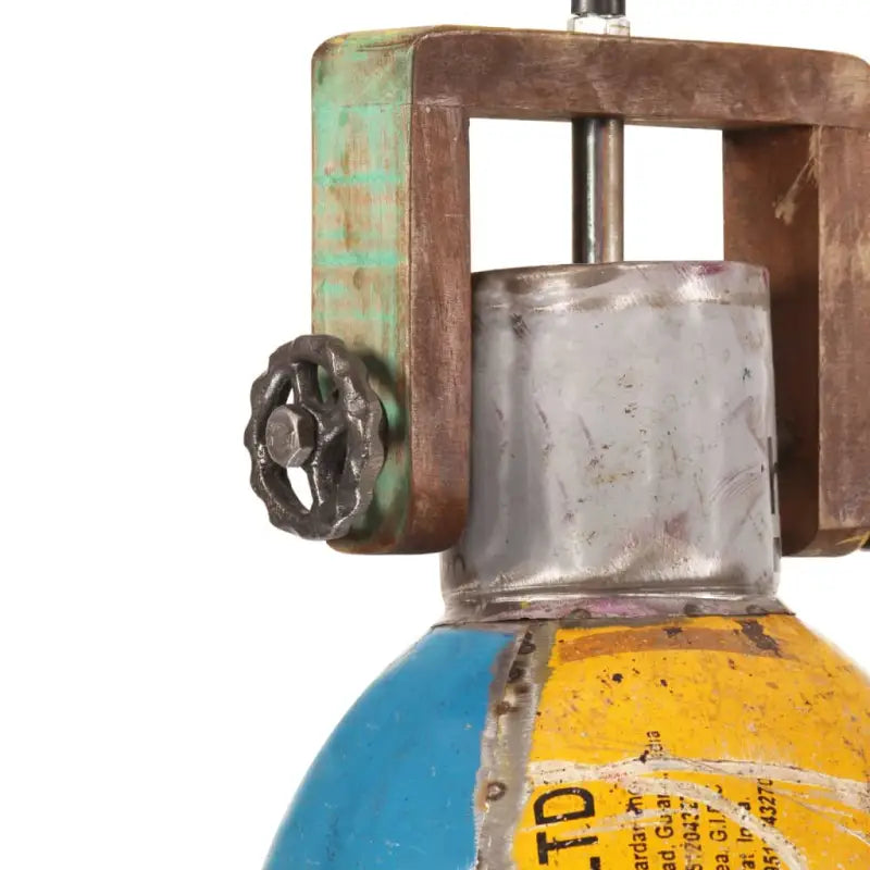 Hanglamp van massief gerecycled hout voor woonkamer en eetkamer - Lampen