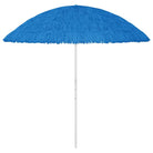 Hawaï Strandparasol met UV-bescherming en lichtbestendige polyesterdoek - Blauw / 300 cm / 1 - Parasols en zonneschermen
