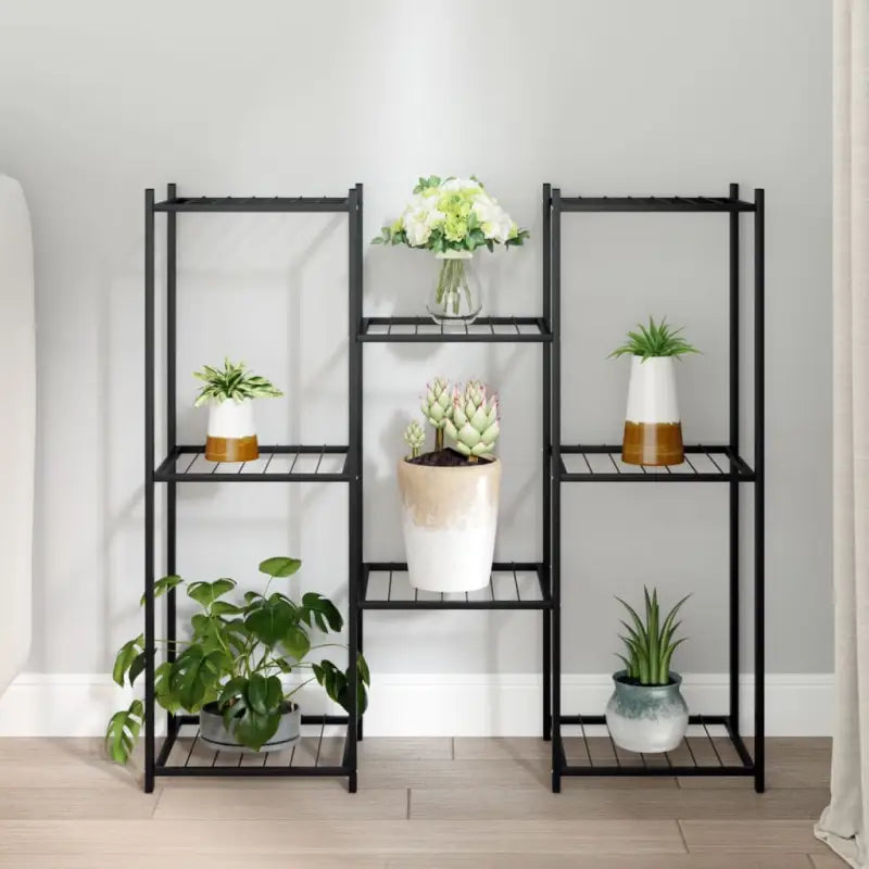 Hoek-Plantenstandaard van IJzer voor Decoratie en Tuingebruik - Plantenstandaarden