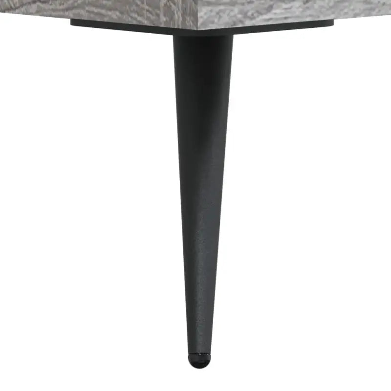 Hoge kast in grijs sonoma met ijzeren poten voor een trendy interieur - Dressoirs & buffetkasten
