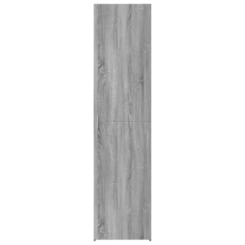 Hoge kast in grijs sonoma van bewerkt hout voor een stijlvolle interieurubouw - Dressoirs & buffetkasten