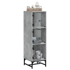 Hoge kast met glazen deuren voor een trendy en duurzame uitstraling - Dressoirs & buffetkasten