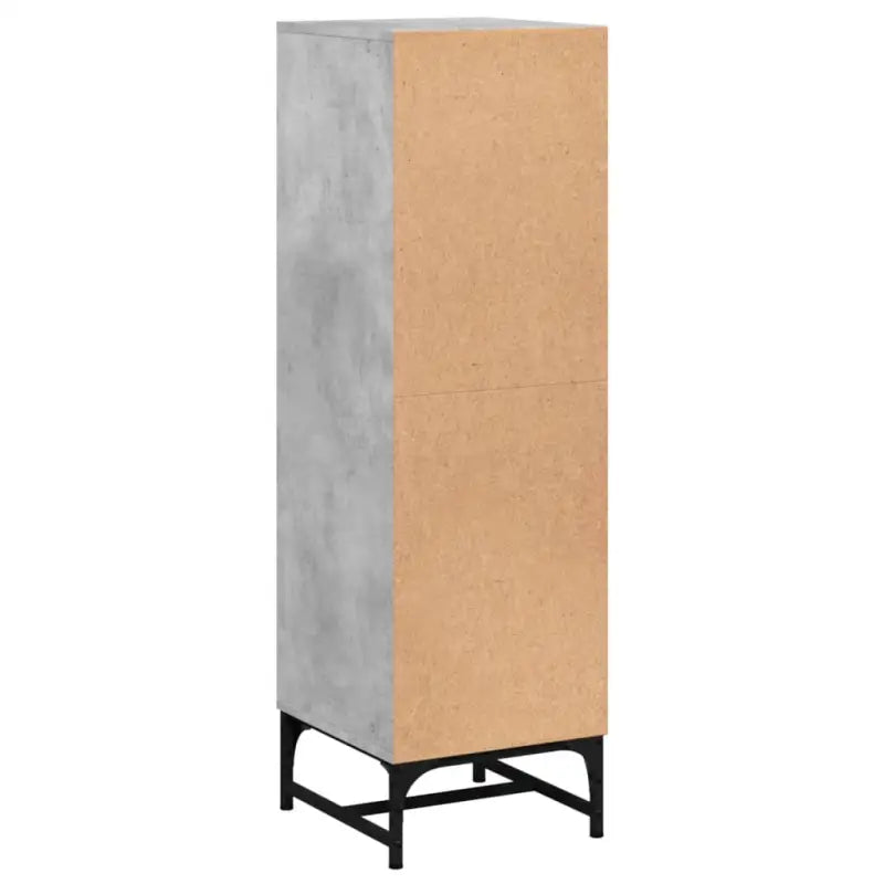 Hoge kast met glazen deuren voor een trendy en duurzame uitstraling - Dressoirs & buffetkasten