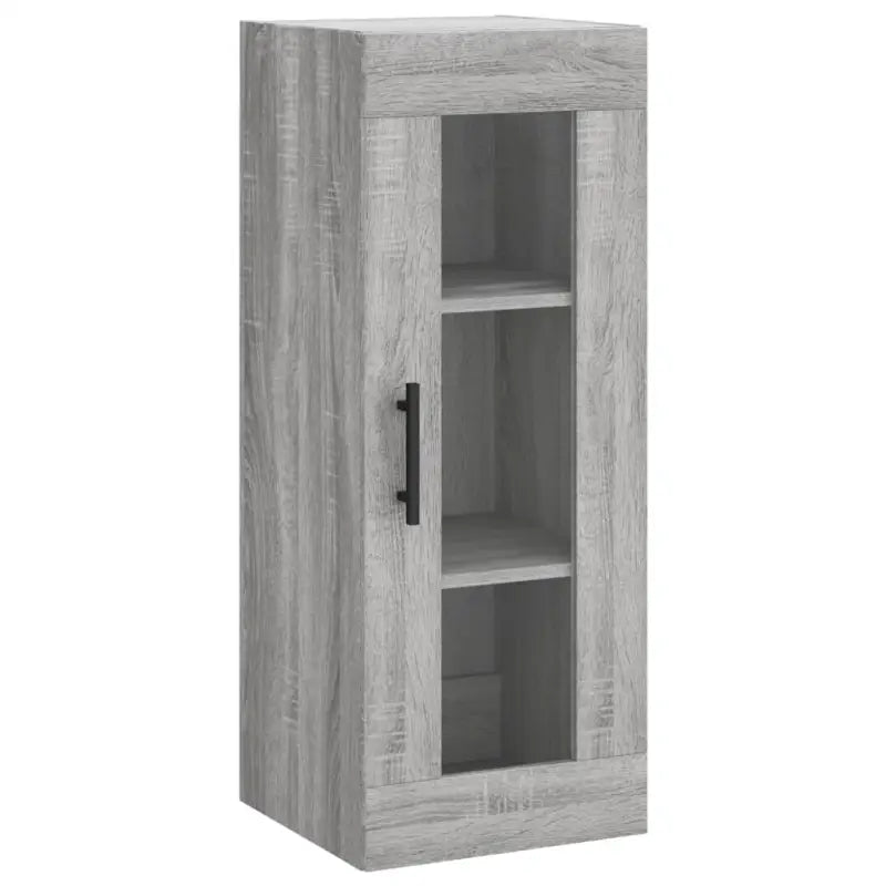 Hoge kast met ijzeren poten en bewerkt hout voor een trendy interieur - Dressoirs & buffetkasten