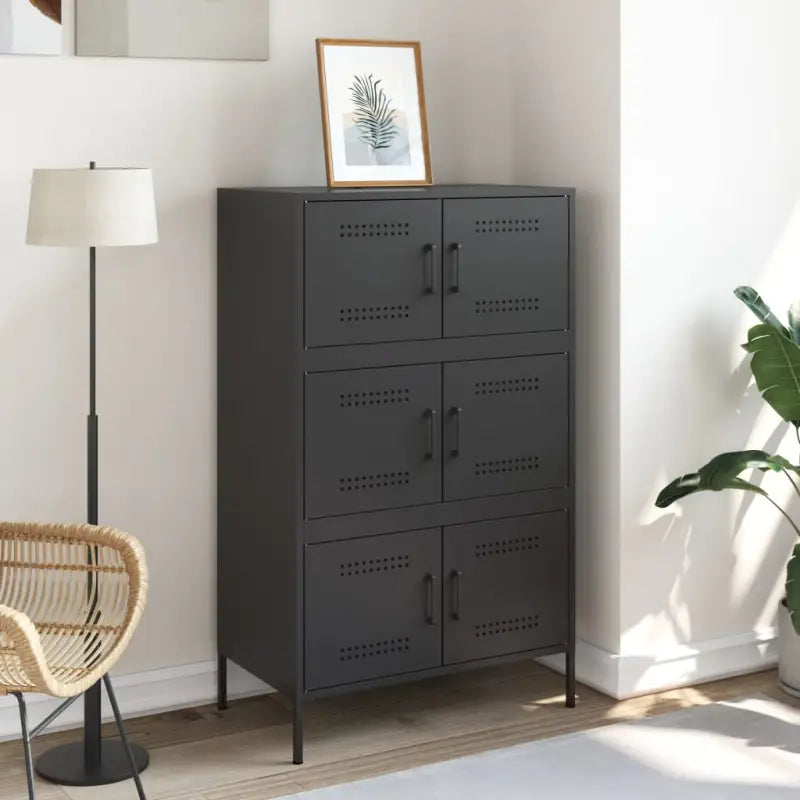 Hoge kast met industriële stijl voor woonkamer of slaapkamer - Dressoirs & buffetkasten