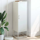 Hoge kast met industriële stijl voor woonkamer of slaapkamer - Wit / 1 - Dressoirs & buffetkasten