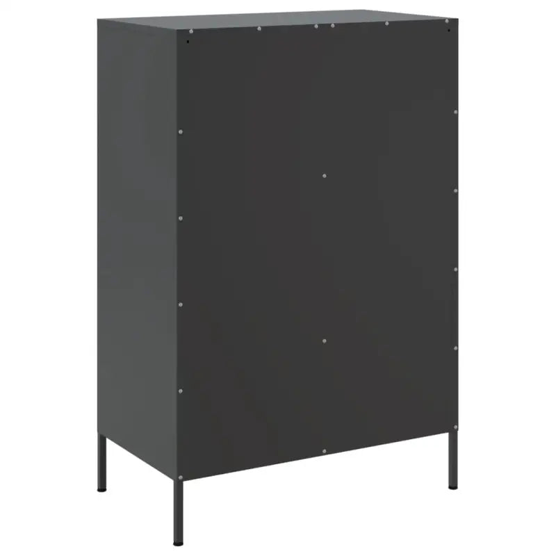 Hoge kast met koudgewalst staal en verstelbare schroefpoten - Dressoirs & buffetkasten
