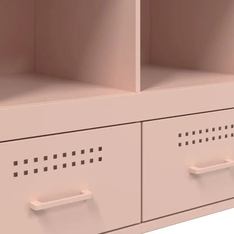 Hoge kast met koudgewalst staal en verstelbare schroefpoten - Dressoirs & buffetkasten