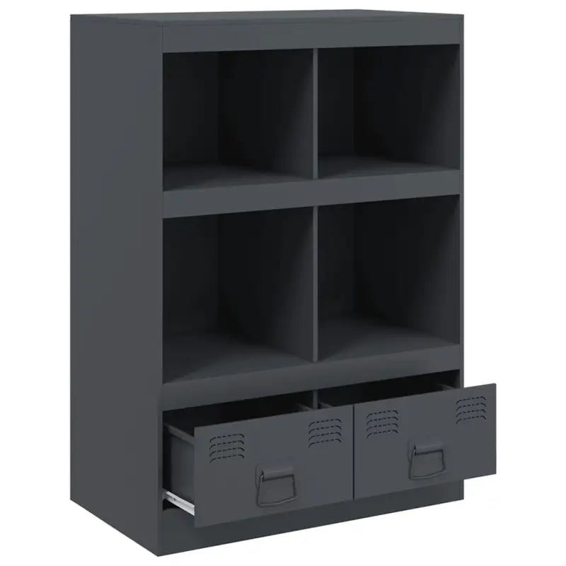 Hoge kast met koudgewalst staal voor een moderne uitstraling - Dressoirs & buffetkasten