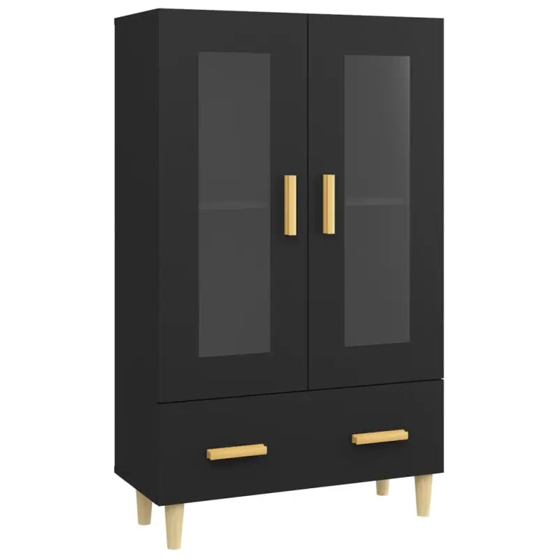 Hoge kast van bewerkt hout eenvoudig schoon en duurzaam interieuraccessoire - Dressoirs & buffetkasten