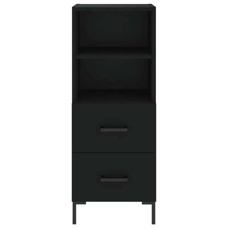 Hoge kast van bewerkt hout met duurzame charme en stijlvolle uitstraling - Dressoirs & buffetkasten