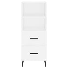 Hoge kast van bewerkt hout met duurzame en stabiele afwerking - Dressoirs & buffetkasten