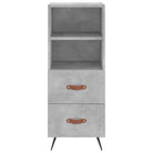 Hoge kast van bewerkt hout met duurzame en stabiele kwaliteit - Dressoirs & buffetkasten
