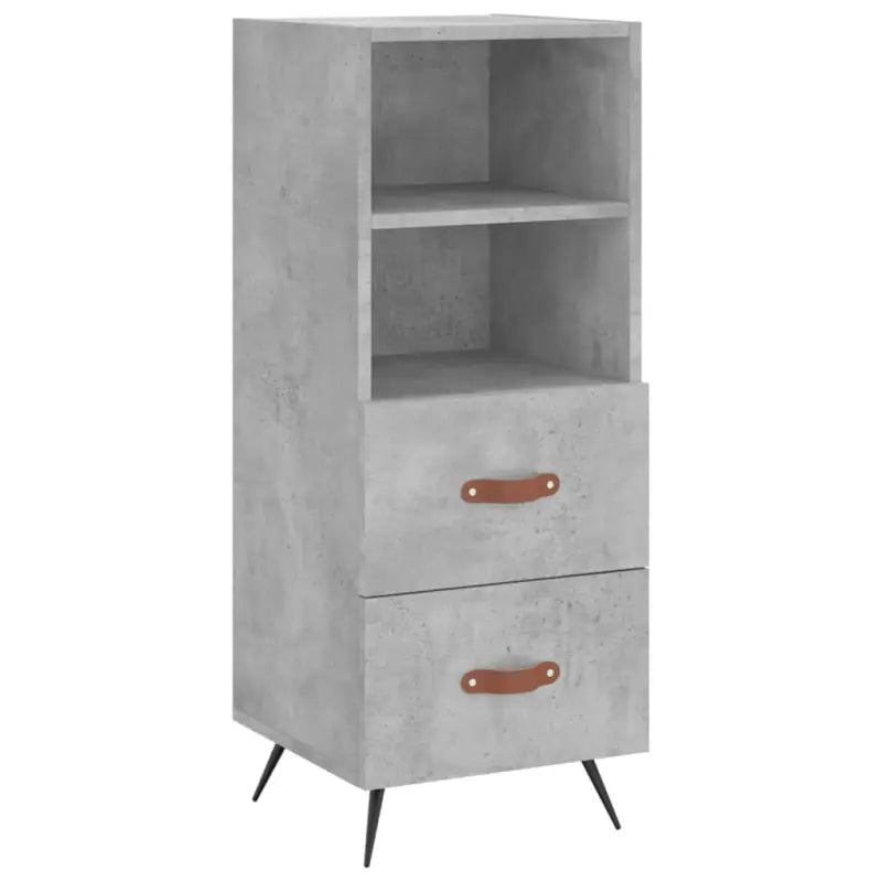 Hoge kast van bewerkt hout met duurzame en stabiele kwaliteit - Dressoirs & buffetkasten