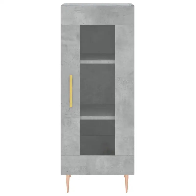 Hoge kast van bewerkt hout met duurzame en stijlvolle uitstraling - Dressoirs & buffetkasten