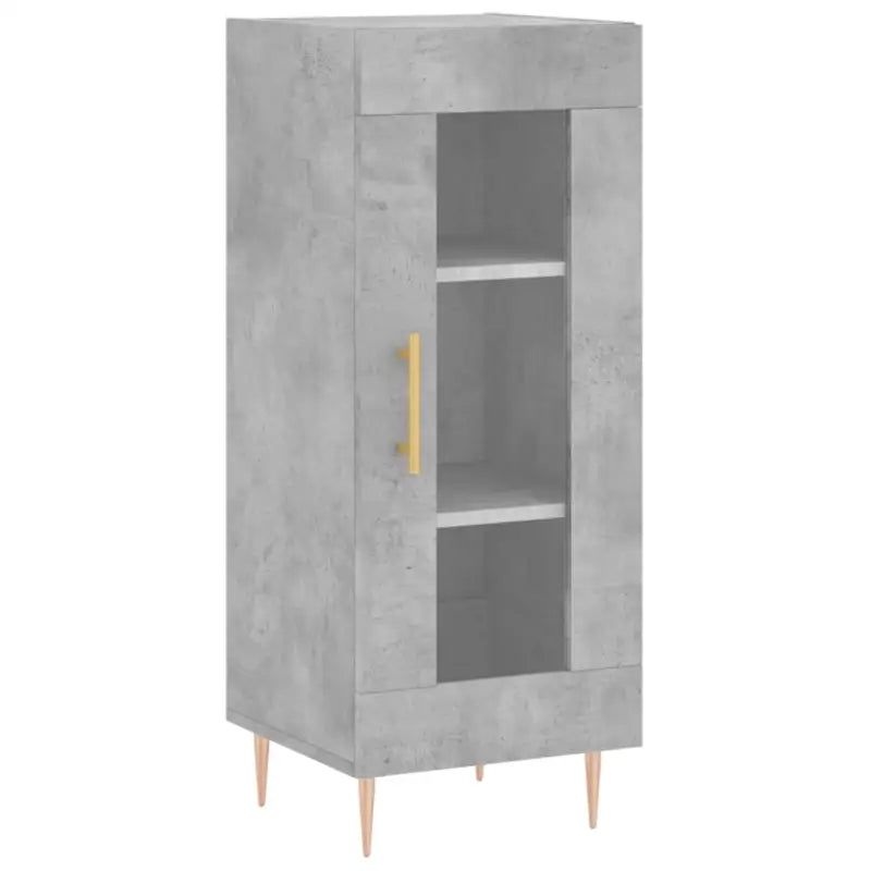 Hoge kast van bewerkt hout met duurzame en stijlvolle uitstraling - Dressoirs & buffetkasten