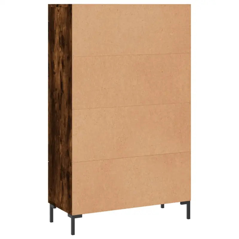 Hoge kast van bewerkt hout met duurzame en unieke charme - Dressoirs & buffetkasten