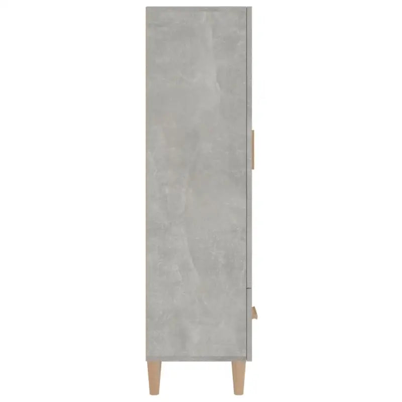 Hoge kast van bewerkt hout met elegante afwerking en duurzame kwaliteit - Dressoirs & buffetkasten