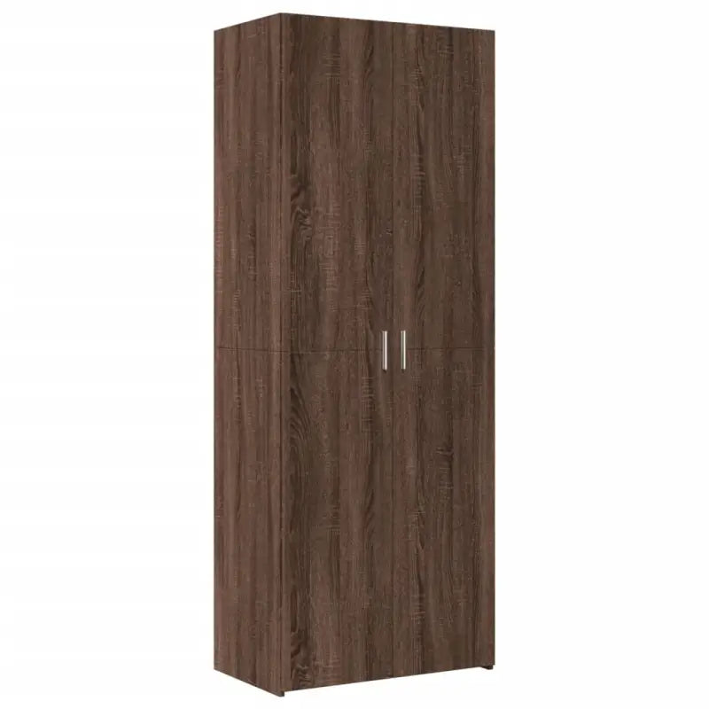 Hoge kast van bewerkt hout met elegante en duurzame uitstraling - Dressoirs & buffetkasten