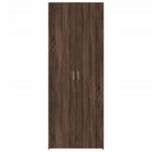 Hoge kast van bewerkt hout met elegante en duurzame uitstraling - Dressoirs & buffetkasten
