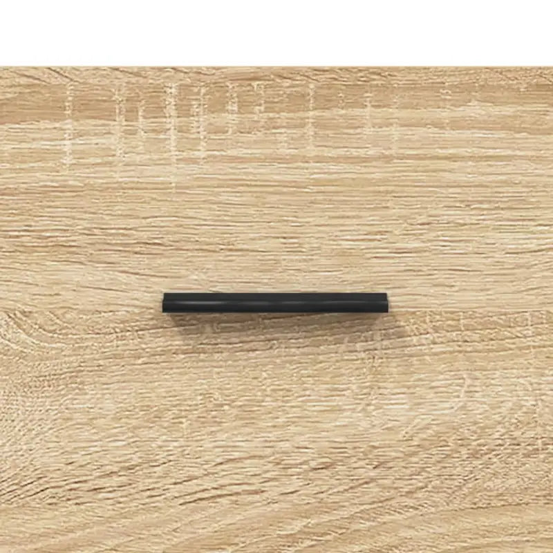 Hoge kast van bewerkt hout met metalen poten voor een moderne look - Dressoirs & buffetkasten