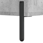 Hoge kast van bewerkt hout met metalen poten voor moderne stijl - Dressoirs & buffetkasten