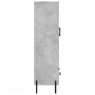 Hoge kast van bewerkt hout met metalen poten voor moderne stijl - Dressoirs & buffetkasten