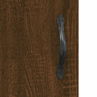 Hoge kast van bewerkt hout met moderne charme en duurzaamheid - Dressoirs & buffetkasten