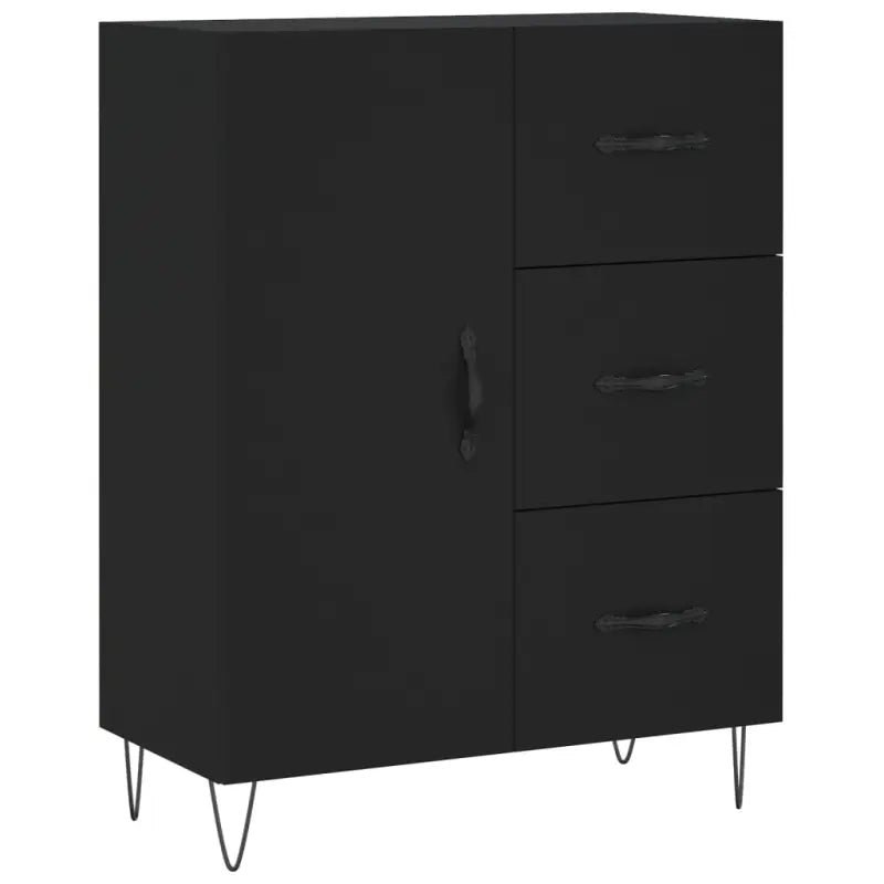 Hoge kast van bewerkt hout met stijlvolle en duurzame charme - Dressoirs & buffetkasten