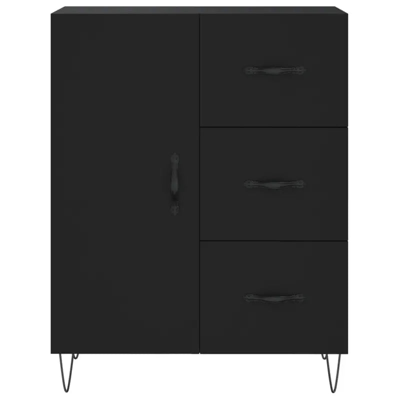 Hoge kast van bewerkt hout met stijlvolle en duurzame charme - Dressoirs & buffetkasten
