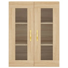 Hoge kast van bewerkt hout met unieke charme en duurzame kwaliteit - Dressoirs & buffetkasten