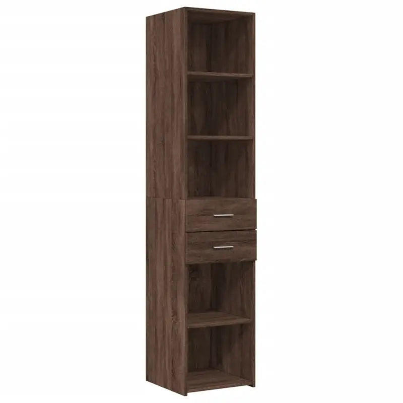 Hoge kast van bewerkt hout voor een klassieke en praktische inrichting - Dressoirs & buffetkasten