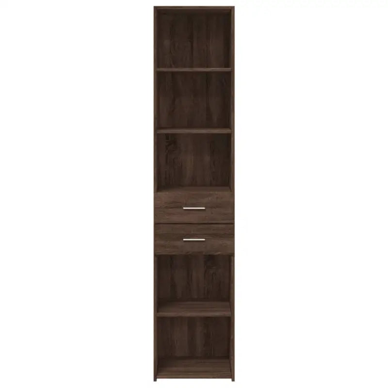 Hoge kast van bewerkt hout voor een klassieke en praktische inrichting - Dressoirs & buffetkasten