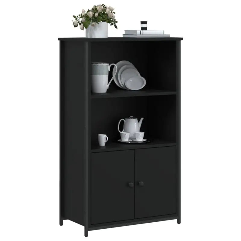 Hoge kast van bewerkt hout voor een moderne en duurzame uitstraling - Dressoirs & buffetkasten