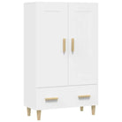 Hoge kast van bewerkt hout voor een stijlvolle bestaande interieurstijl - Dressoirs & buffetkasten
