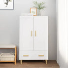 Hoge kast van bewerkt hout voor een stijlvolle bestaande interieurstijl - Dressoirs & buffetkasten