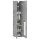 Hoge kast van bewerkt hout voor een stijlvolle en duurzame inrichting - Dressoirs & buffetkasten