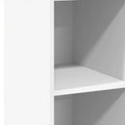Hoge kast van bewerkt hout voor een stijlvolle en praktische woonkamer - Dressoirs & buffetkasten