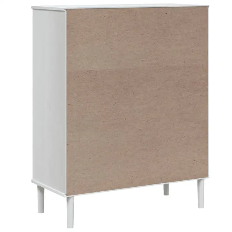 Hoge kast van massief grenenhout met elegante uitstraling - Dressoirs & buffetkasten