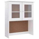 Hoge kast van massief grenenhout met kleine lade opbergruimte - Dressoirs & buffetkasten
