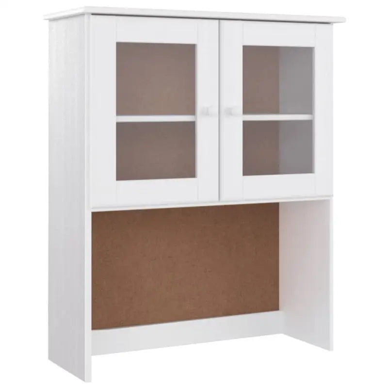 Hoge kast van massief grenenhout met kleine lade opbergruimte - Dressoirs & buffetkasten
