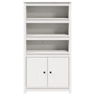 Hoge kast van massief grenenhout voor een klassieke uitstraling - Dressoirs & buffetkasten