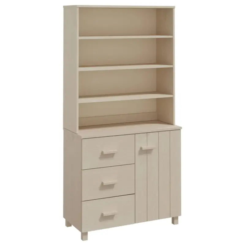 Hoge kast van massief grenenhout voor jouw interieur - Dressoirs & buffetkasten