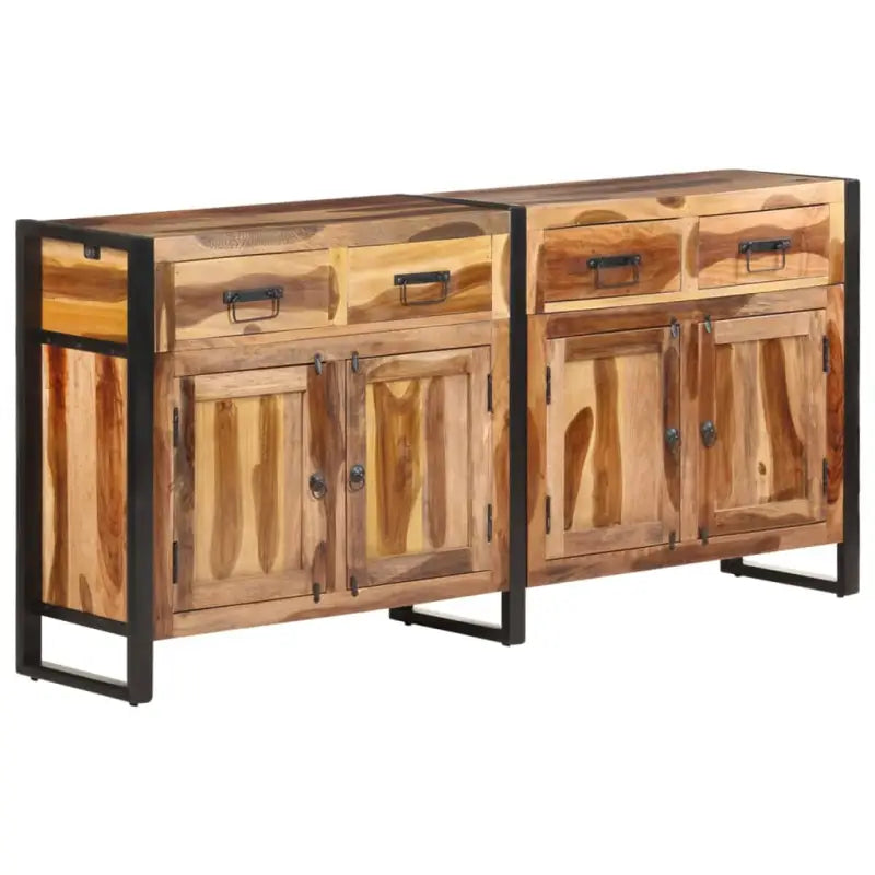 Honingkleurige massief acaciahouten dressoir voor je interieur - 1 / Massief acaciahout - Dressoirs & buffetkasten
