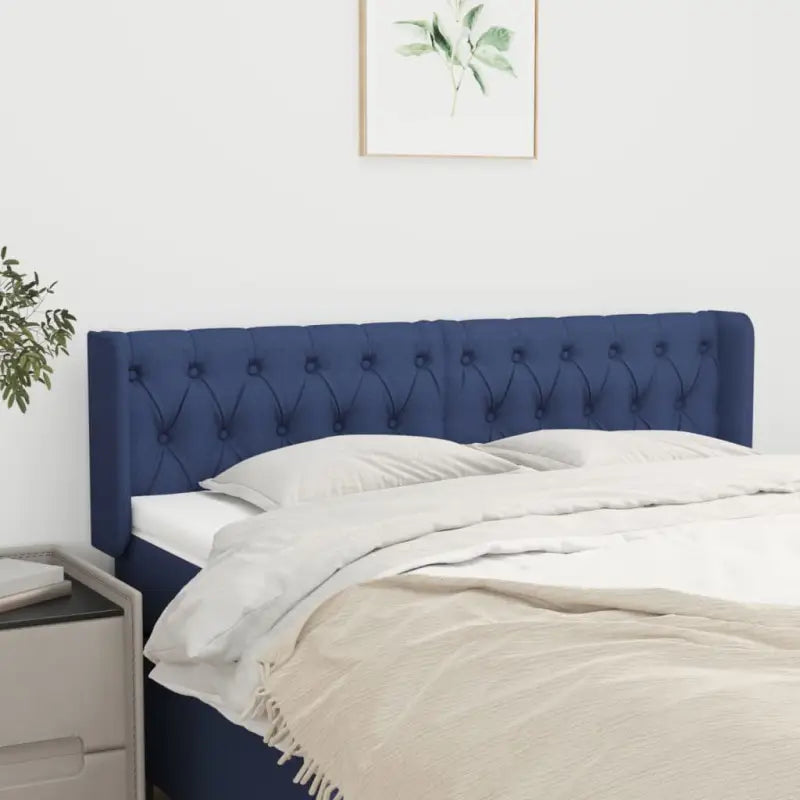 Hoofdbord en Voetbord levering bevat 147x16x118 voor elke slaapkamer - Blauw / 163 x 16 x 78/88 cm / 1 - Hoofdborden